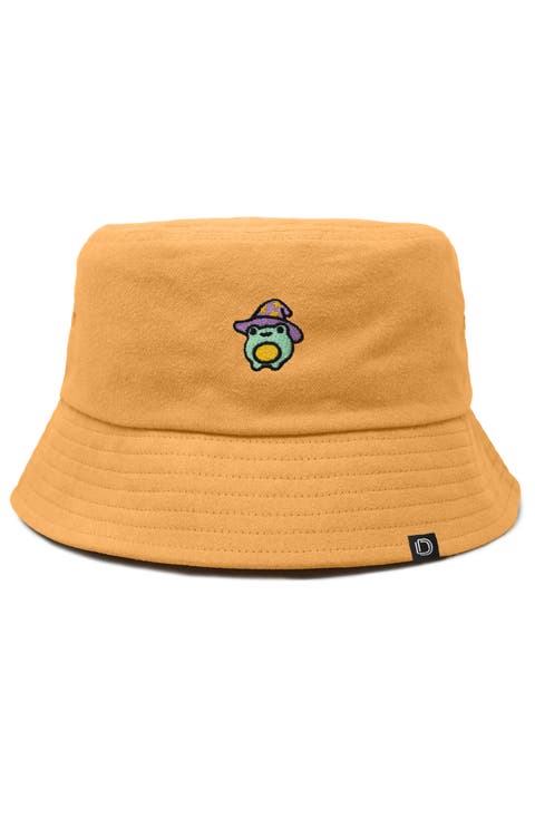 Sorcerer Frog Bucket Hat