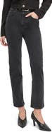 Favorite Daughter The Valentina Super High Waist Ankle Straight Leg Jeans