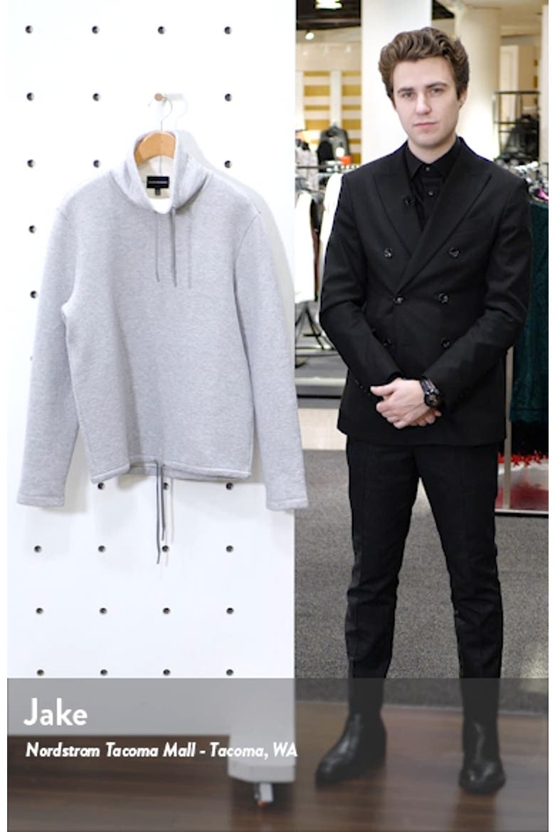 Funnel Neck Sweatshirt video