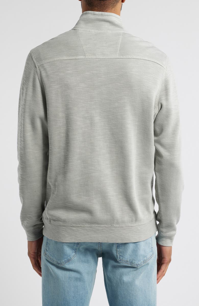 Tommy Bahama Tobago Bay Half Zip Pullover, Alternate, color, Smoke Grey