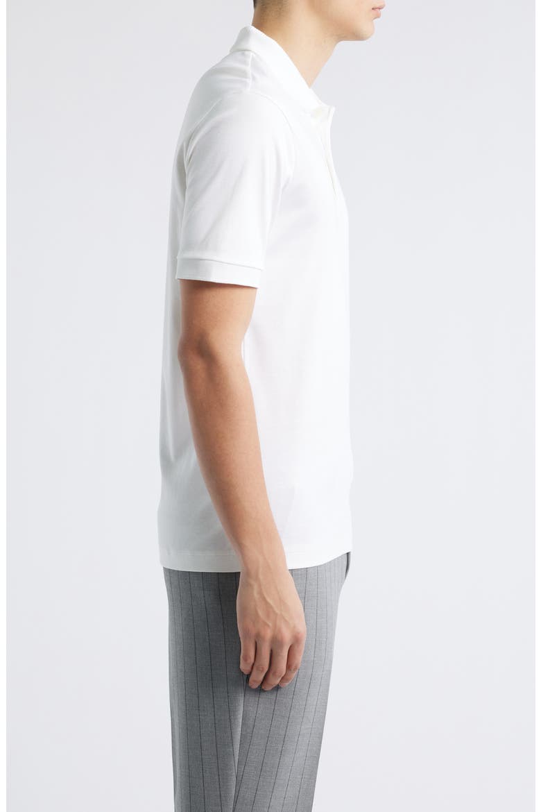 Phillipson Mercerized Cotton Polo, Alternate, color, WHITE