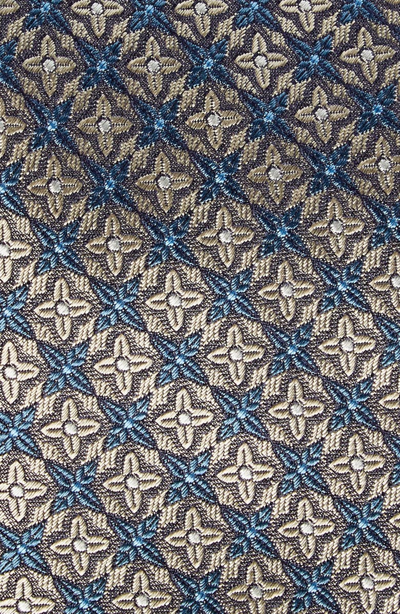 Canali Medallion Silk Tie, Alternate, color, 