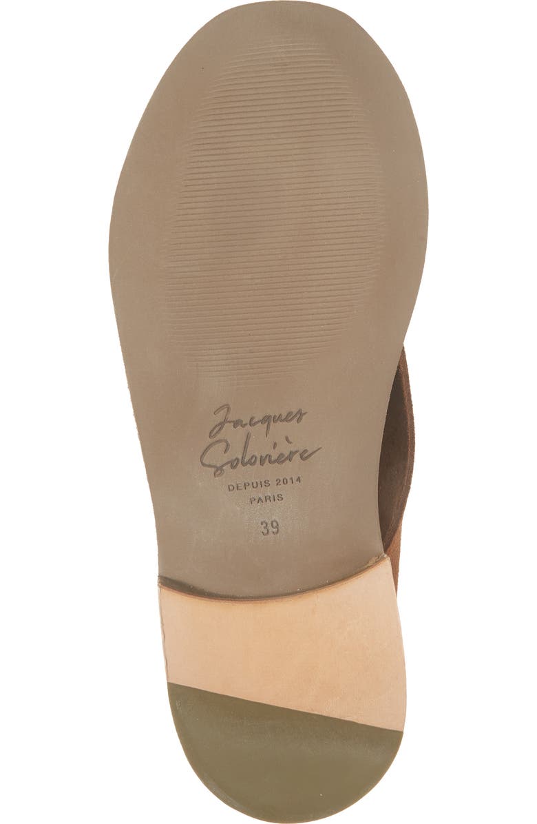 JACQUES SOLOVIERE Biarritz Sandal, Alternate, color, Brown