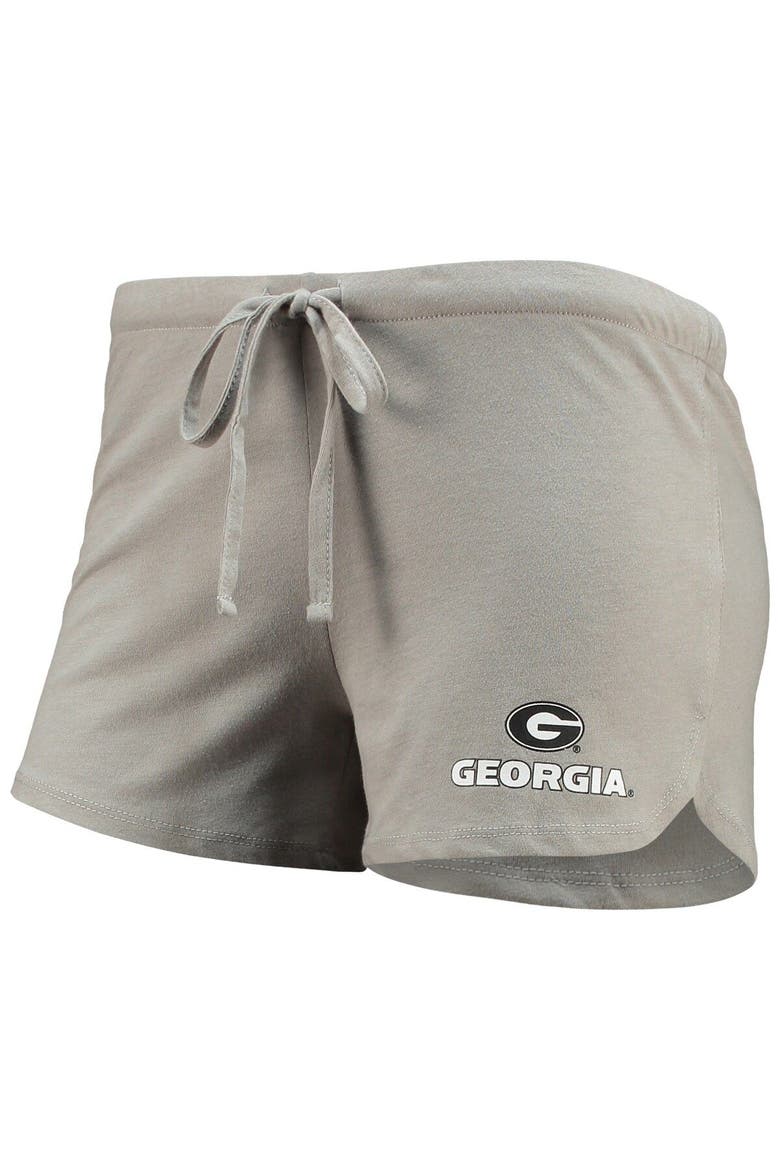 Women's Concepts Sport Red/Gray Georgia Bulldogs Raglan Long Sleeve T-Shirt & Shorts Sleep Set, Alternate, color, Red