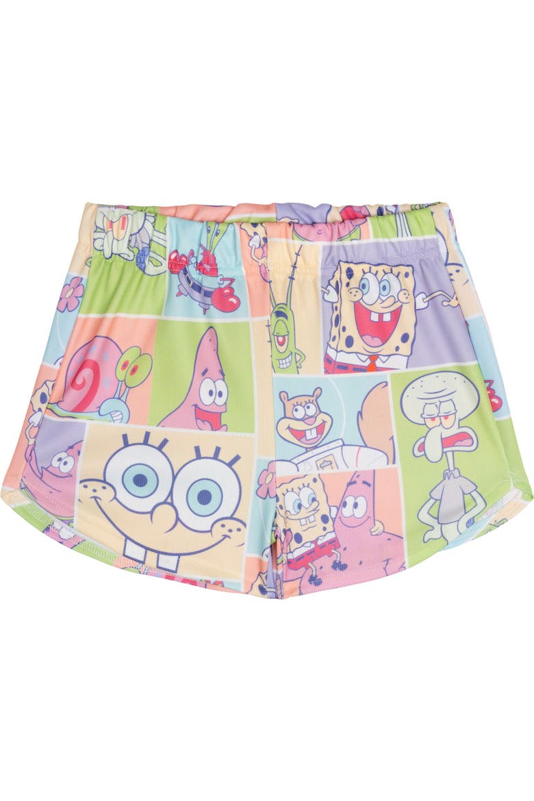 2-Piece Tank Top and Mesh Shorts Set, Alternate, color, SpongeBob Yellow