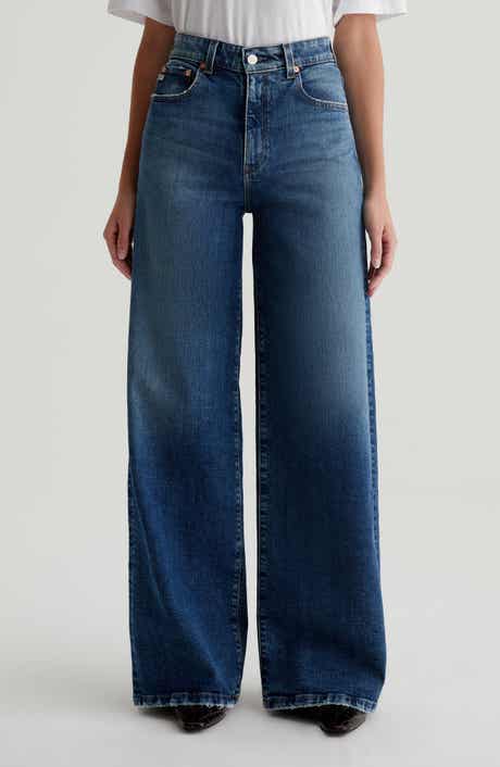 AG Deven High Waist Ultra Wide Leg Jeans