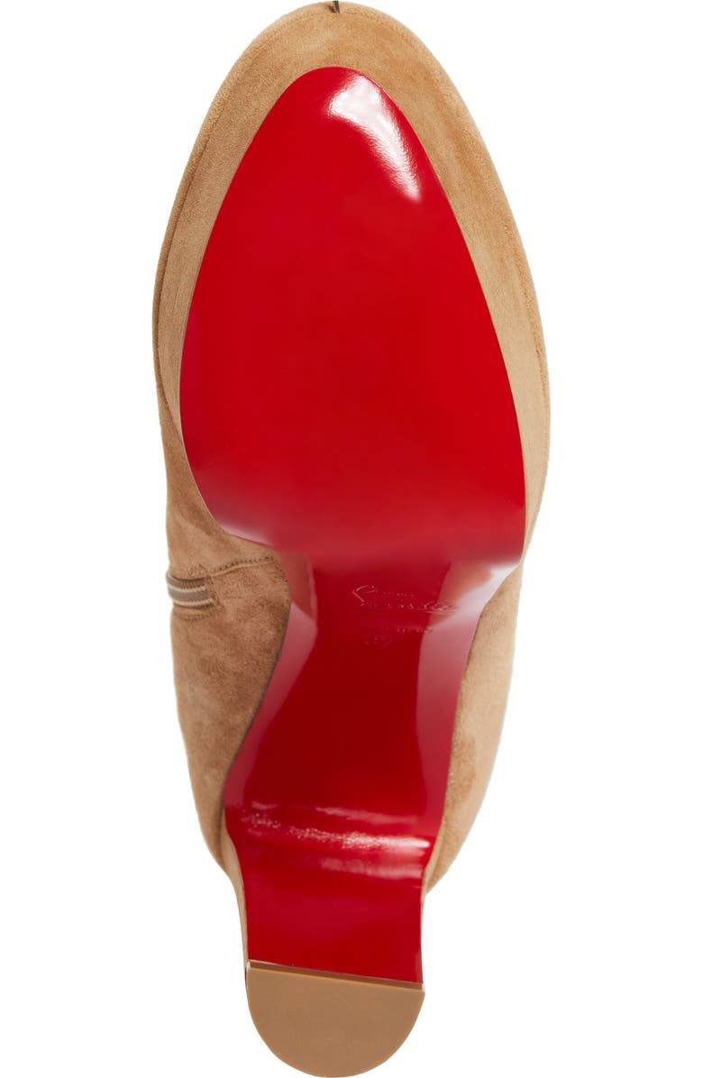 Christian Louboutin Loo Platform Bootie, Alternate, color, Lionne