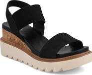 MIA Olany Platform Wedge Ankle Strap Sandal