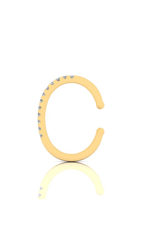 Seed2stone Pavé-all-day Ear Cuff In Gold