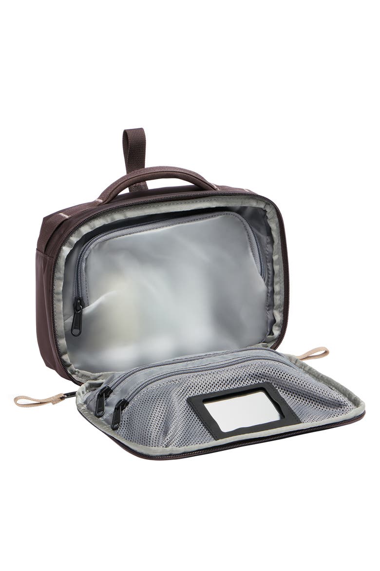 Base Camp Voyager Dopp Kit, Alternate, color, DARK CHESTNUT/ GARNET