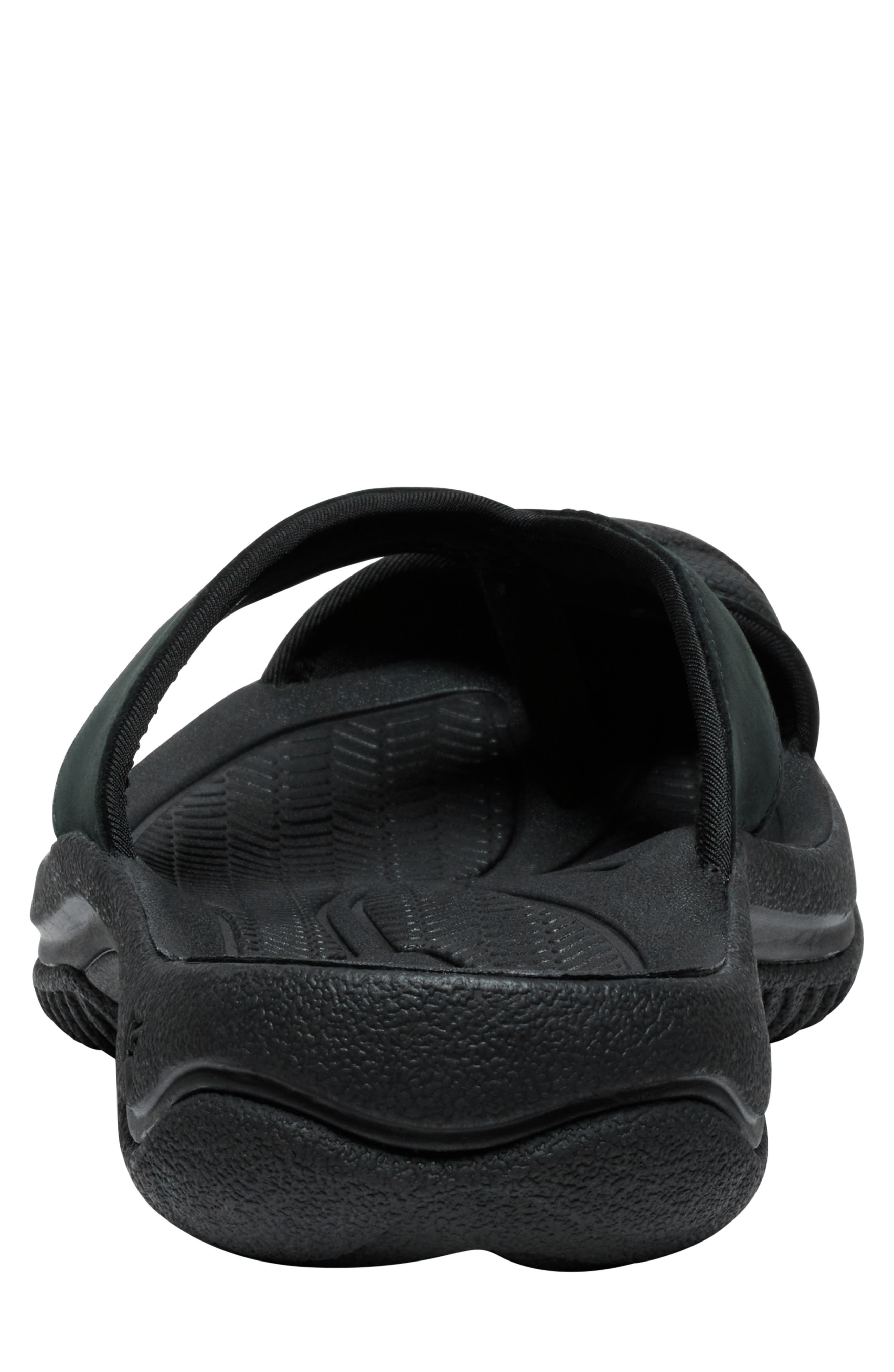 KEEN Waimea Flip Flop, Alternate, color, Black/ Black