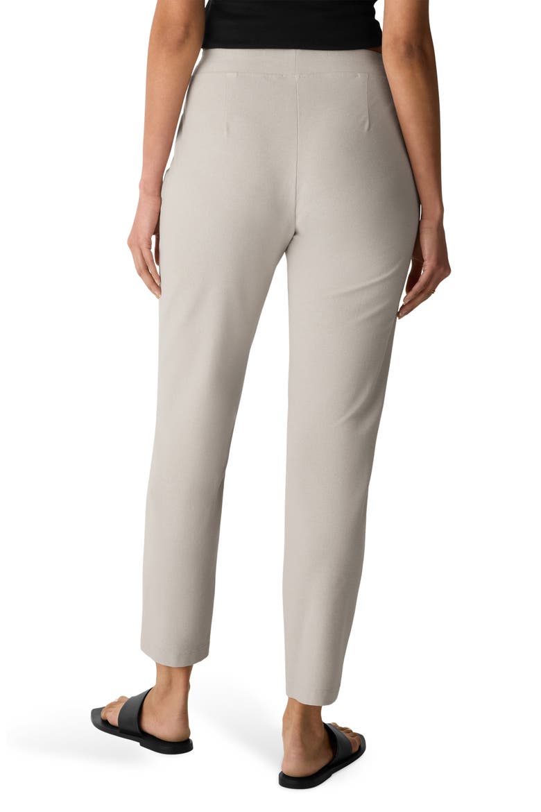 Slim Ankle Pants, Alternate, color, CHALK