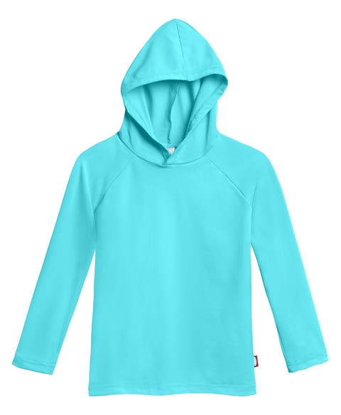 Baby Unisex UPF 50+ Long Sleeve Hooded Rashguard Tee (Baby)