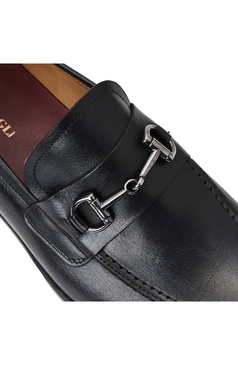 Bruno Magli Pasquale Bit Loafer, Alternate, color, Black Calf