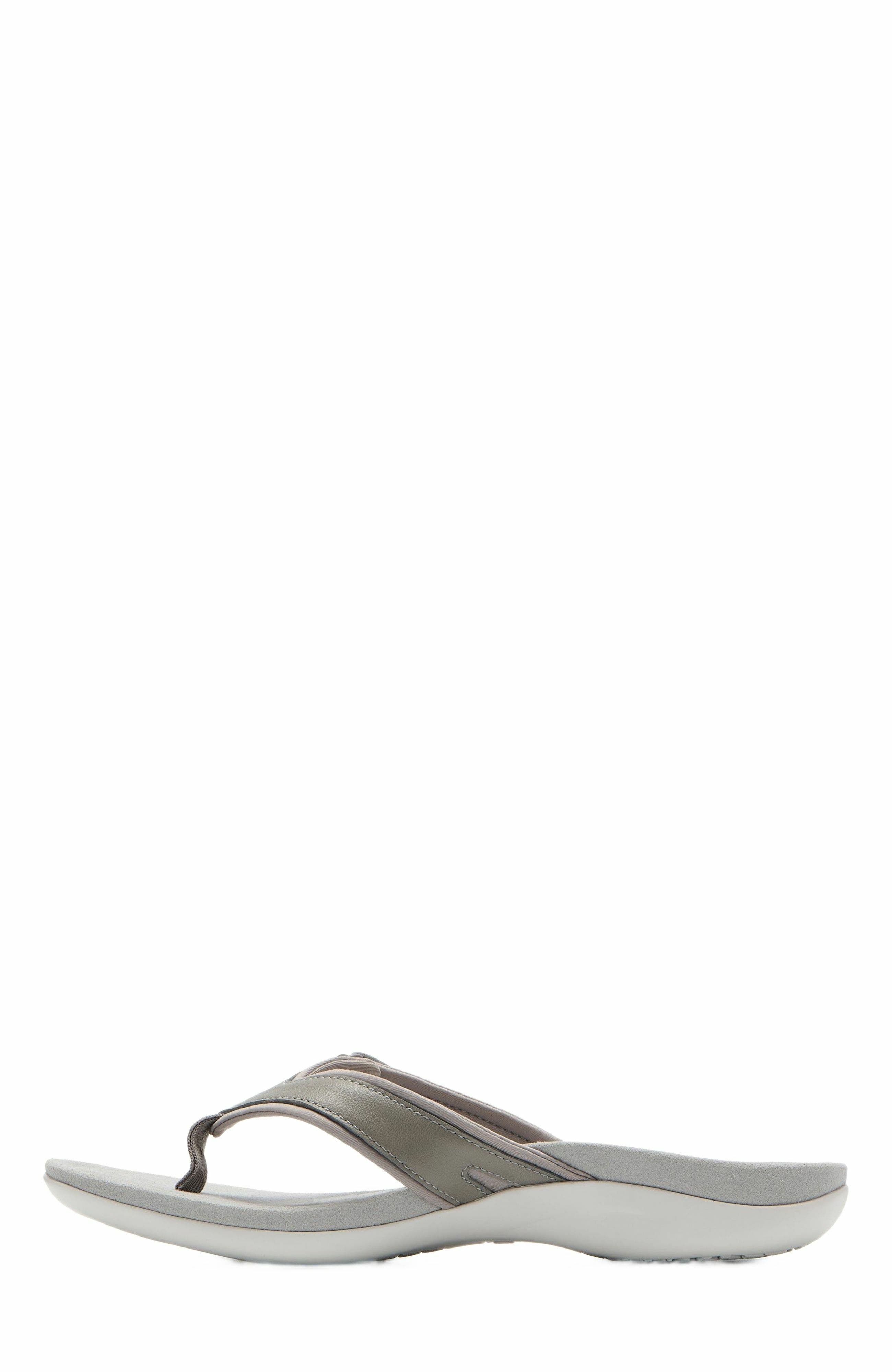 Oasis Sport Flip Flop, Alternate, color, Nickel - Regular