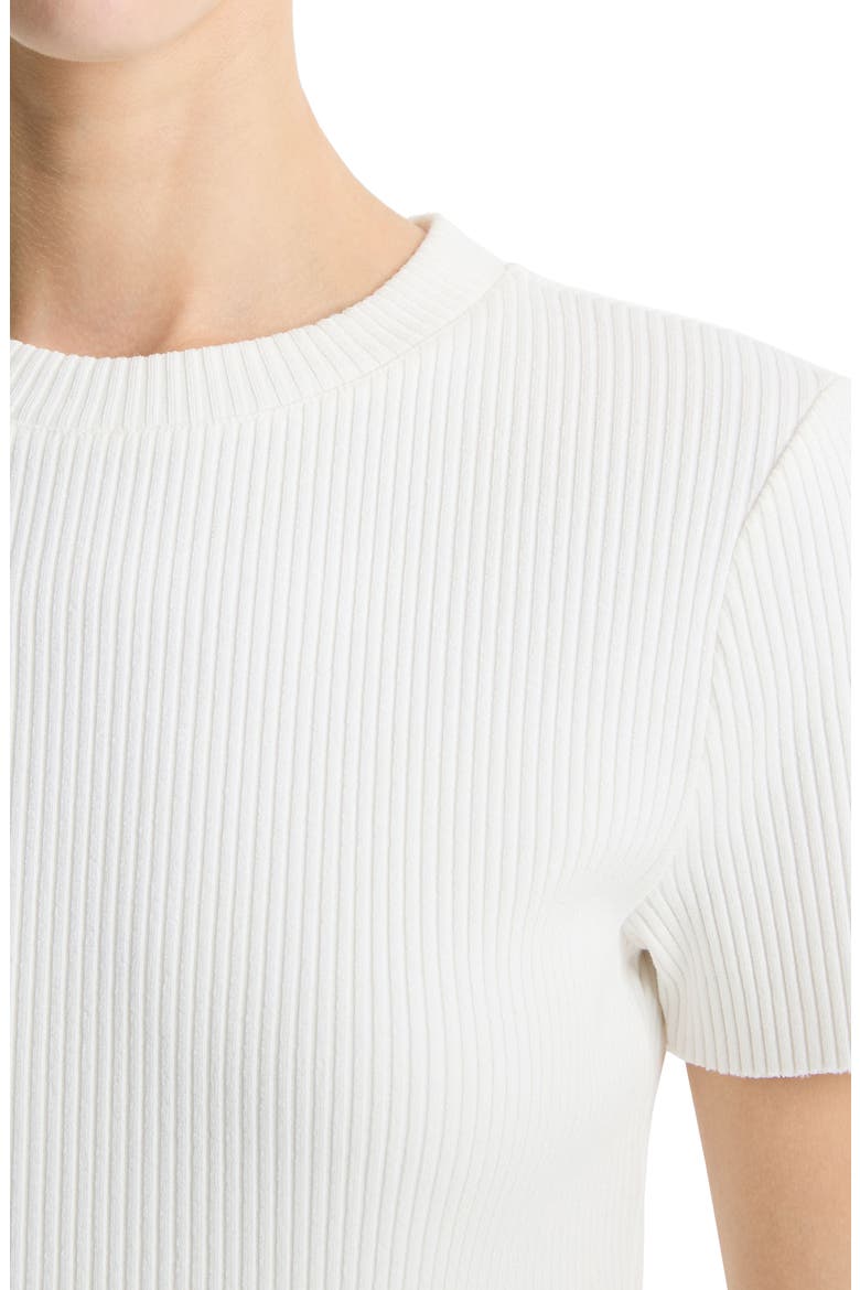 Ribbed Body-Con Sweater Dress, Alternate, color, OFF WHITE