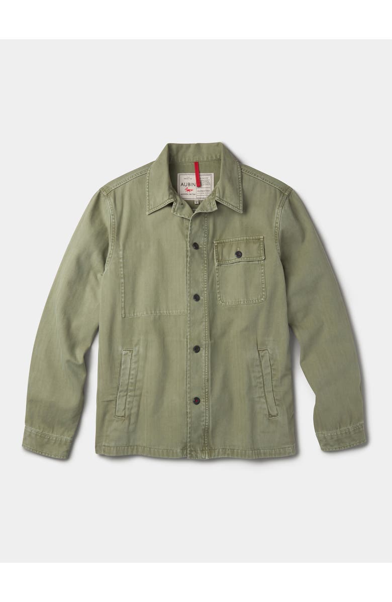 Aubin Dowse Long Sleeve Relaxed Worker Jacket, Alternate, color, Khaki