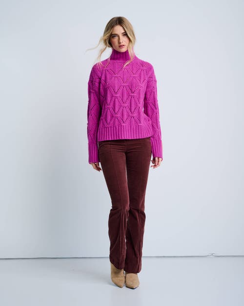 Lisa Todd The Stand Out Sweater In Purple