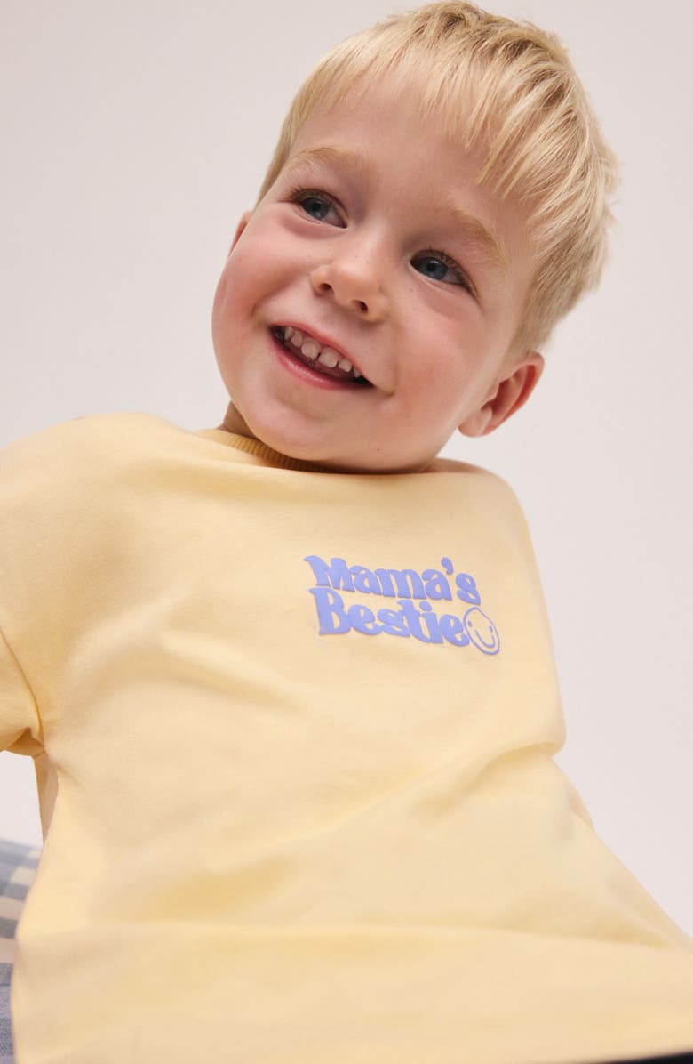 NEXT Kids' Mama's Bestie Graphic T-Shirt, Alternate, color, Yellow