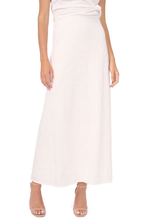 Vince Camuto A-line Maxi Skirt In White