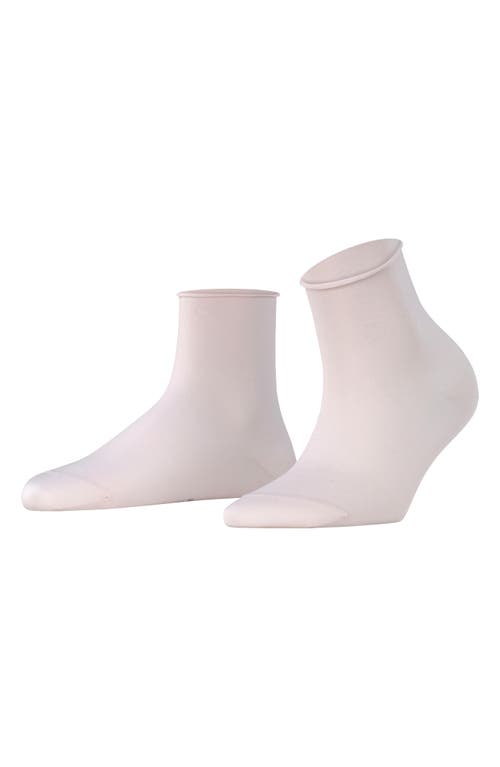 Falke Cotton Touch Short Socks In Pink