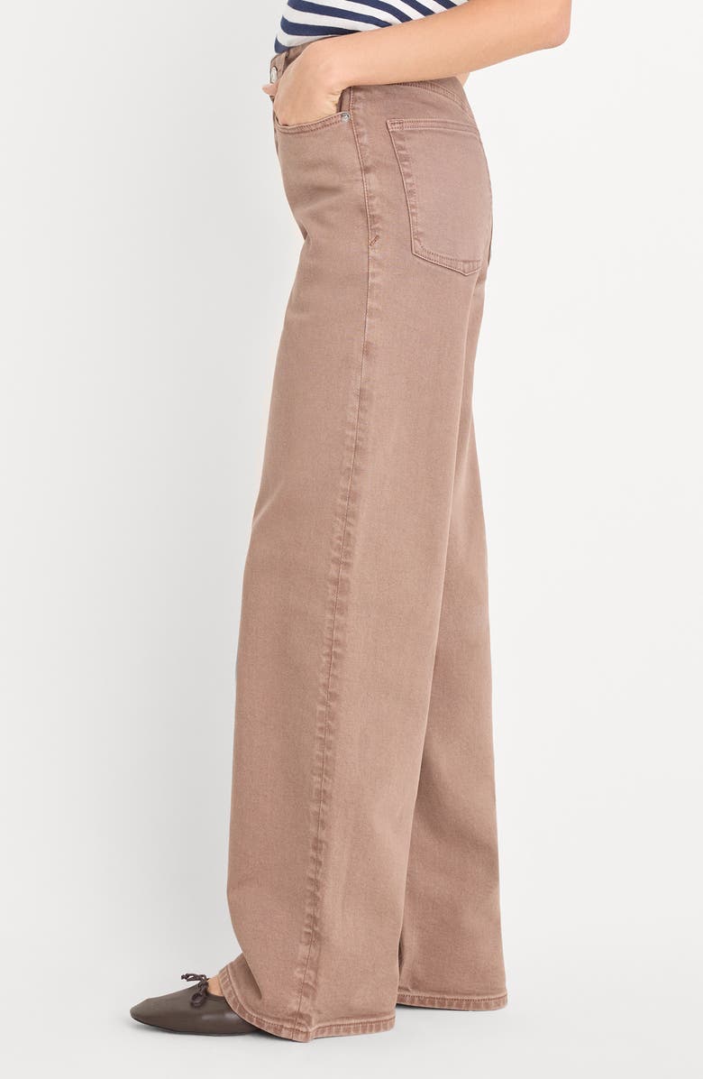 Good American Wide Leg Jeans, Alternate, color, Hearth