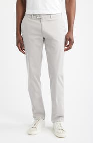 Brax Fabio IDX Flat Front Modern Fit Cotton Blend Chinos