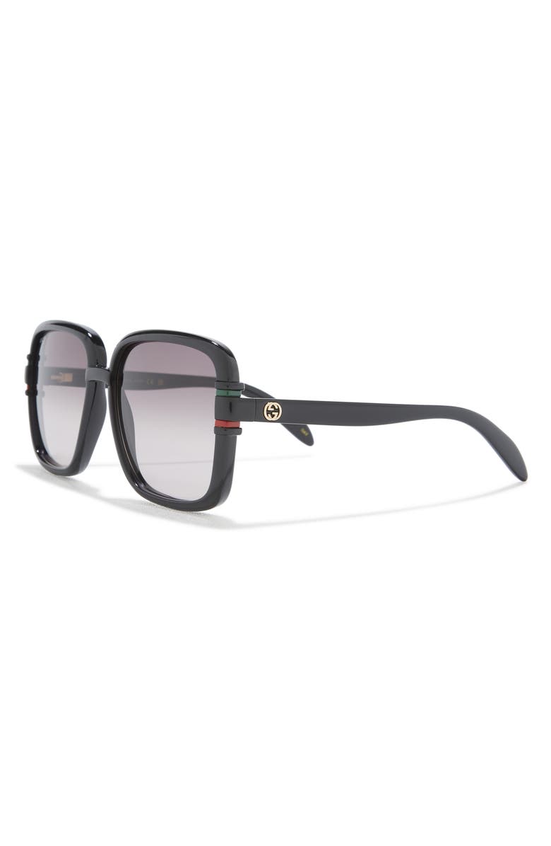 Gucci 59mm Square Fashion Sunglasses, Alternate, color, 