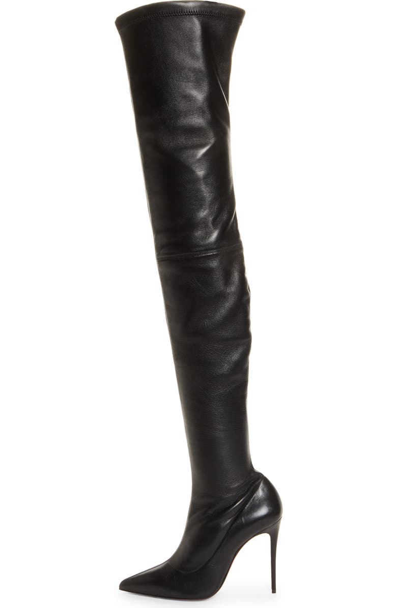 Christian Louboutin Kate Stretch Over the Knee Boot, Alternate, color,