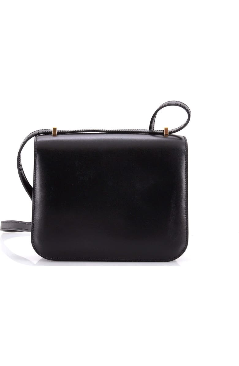 Pre-Owned Hermes Constance NM Bag Box Calf 18, Alternate, color, Noir