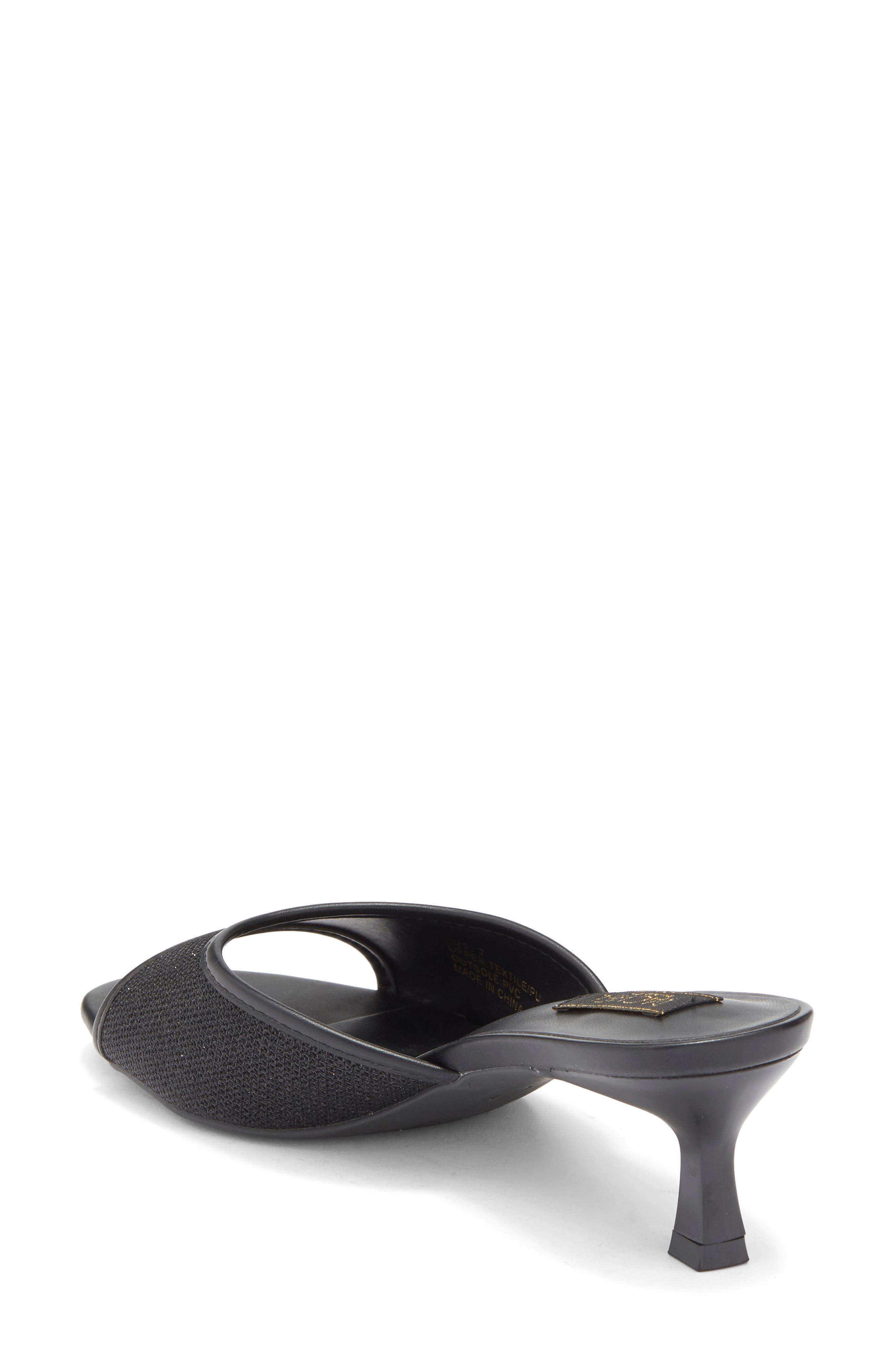 RACHEL Rachel Roy Dublin Slide Sandal, Alternate, color, Black