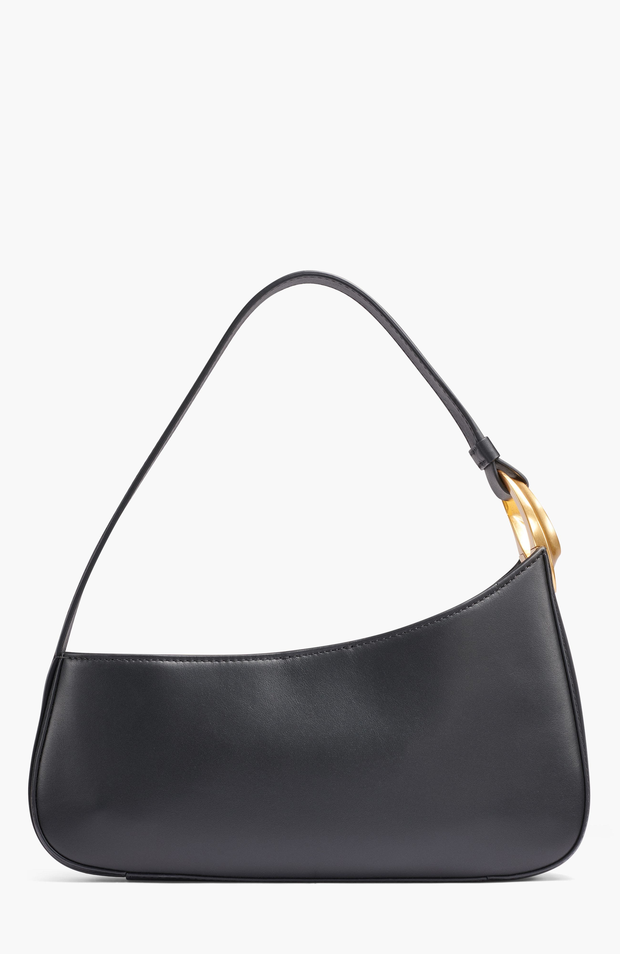 Donna Karan New York Jersey Shoulder, Alternate, color, Blk/Gold