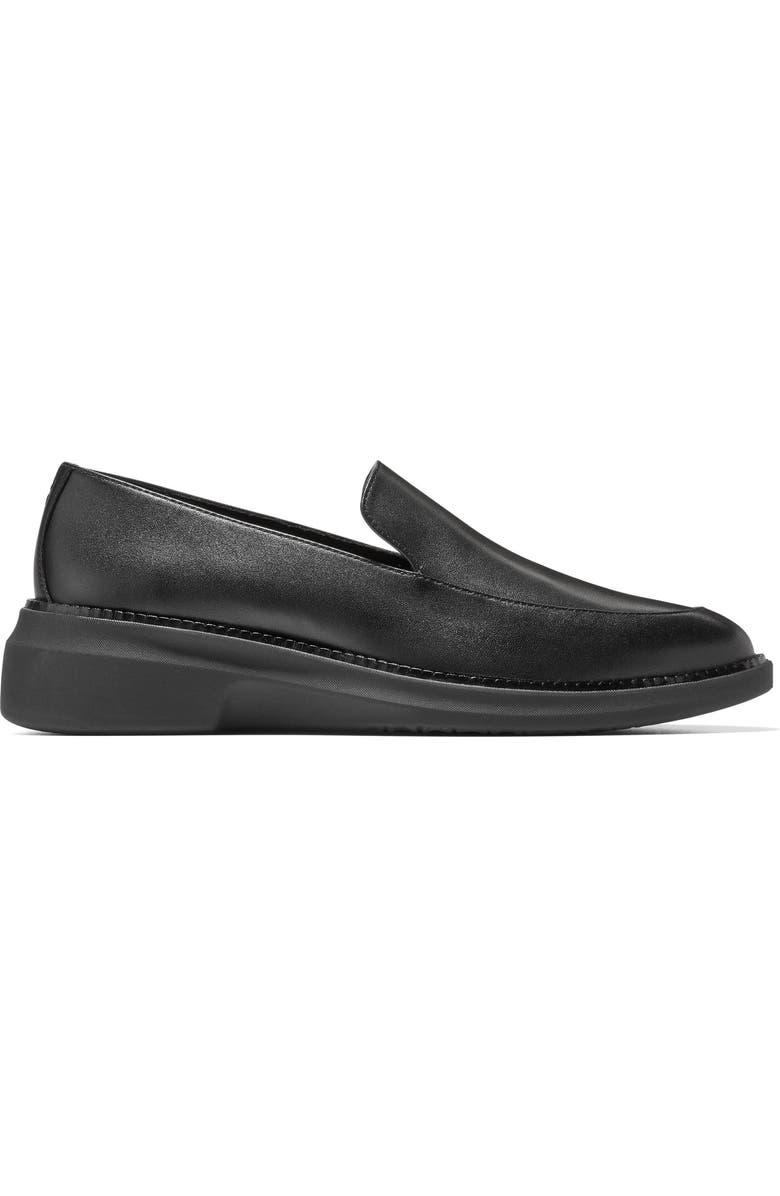Cole Haan Grand Shadowlite Loafer, Alternate, color, Black Leather