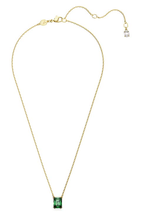 Stilla Crystal Pendant Necklace