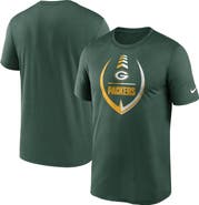 Nike Men's Nike Green Green Bay Packers Icon Legend Performance T-Shirt