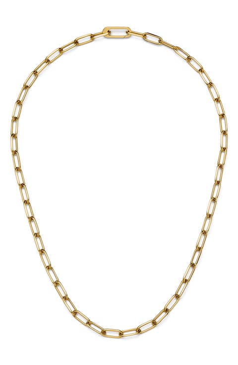 Classic Paperclip Chain Necklace