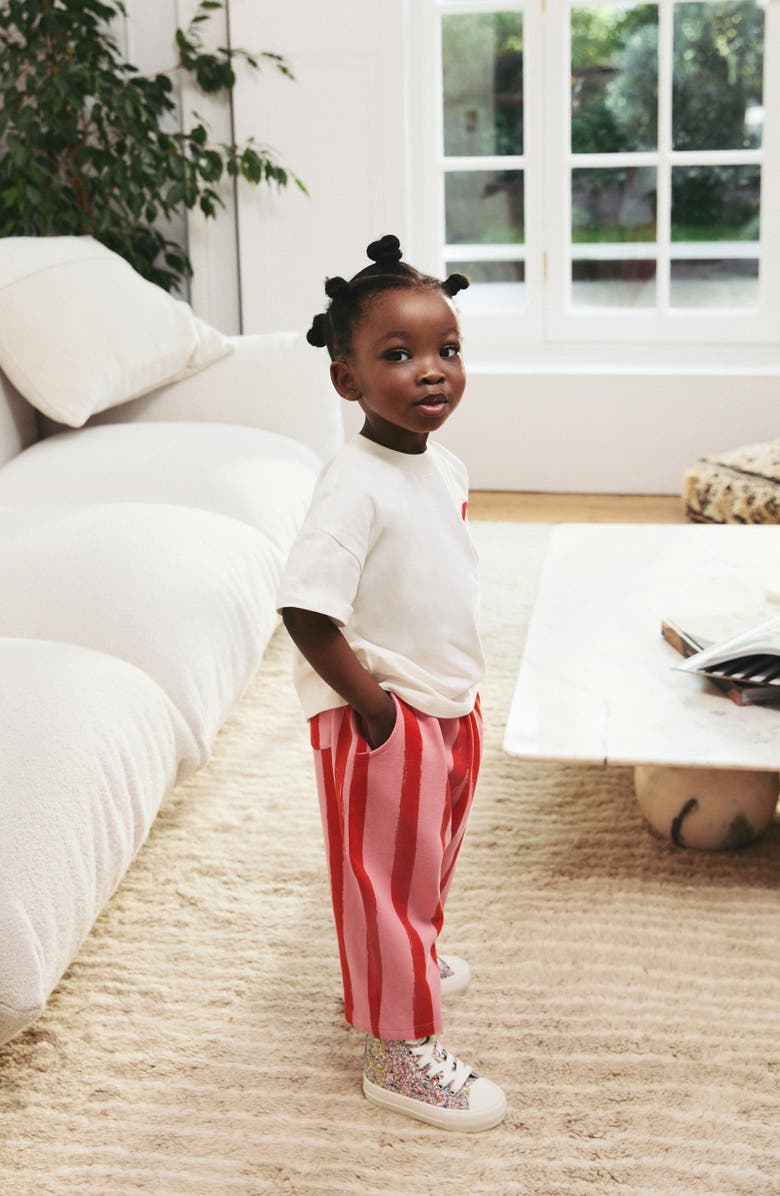 NEXT Kids' Graphic T-Shirt & Stripe Pants Set, Alternate, color, 