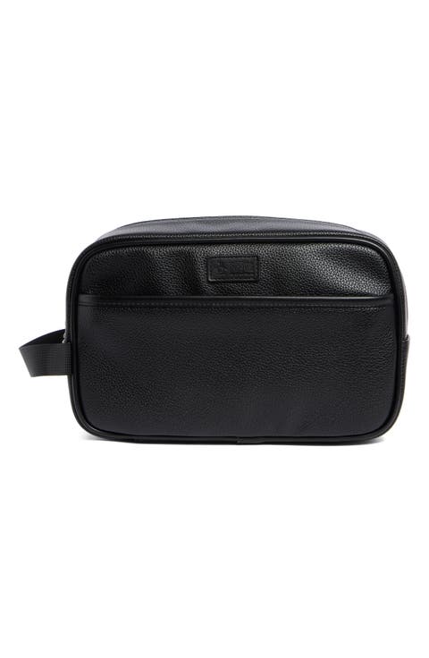 Milled Top Zip Dopp Kit