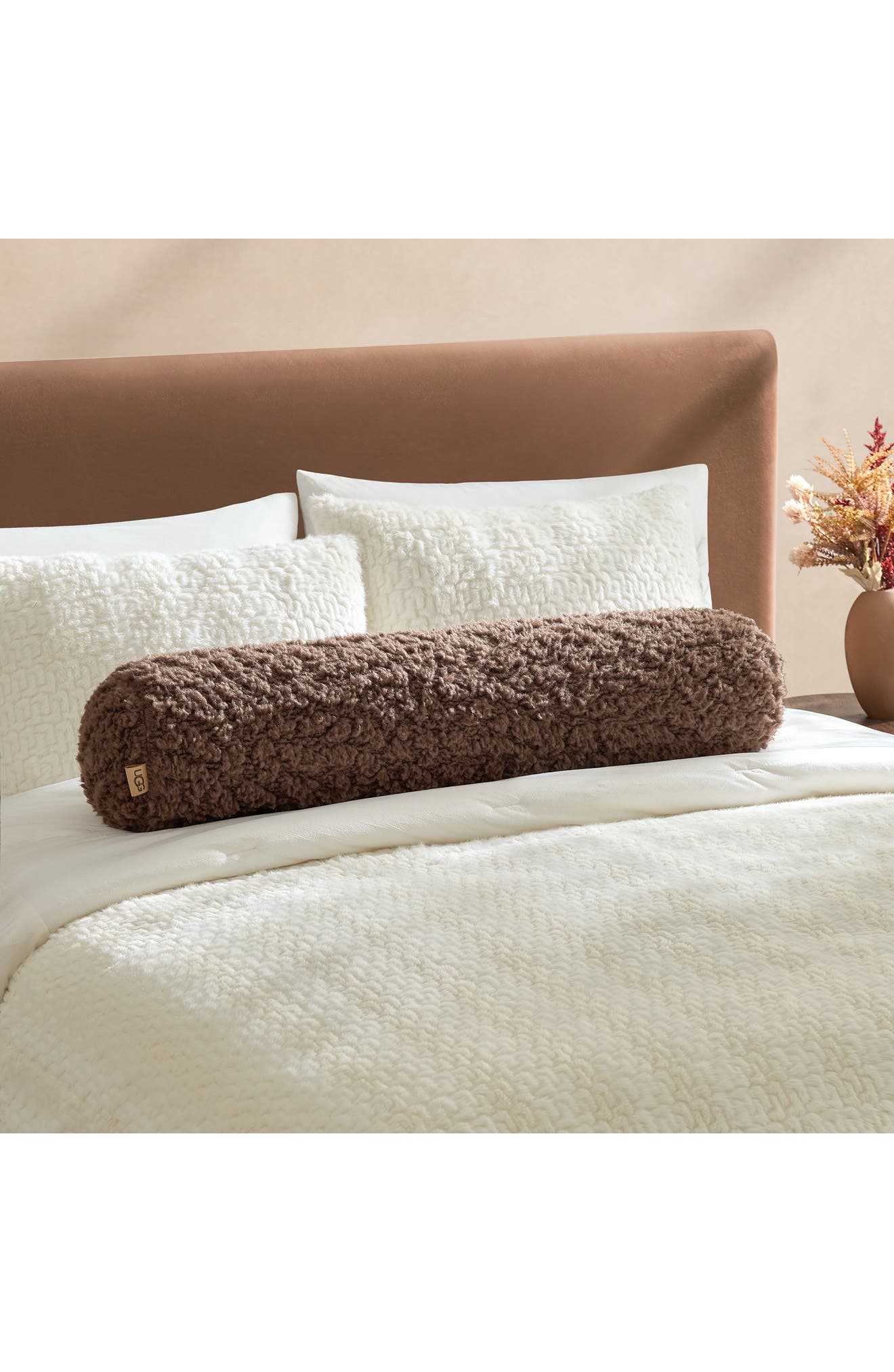 UGG® Shira Faux Shearling Bolster Pillow | Nordstrom
