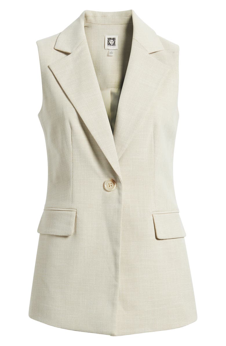 Anne Klein Blazer Vest, Alternate, color, 