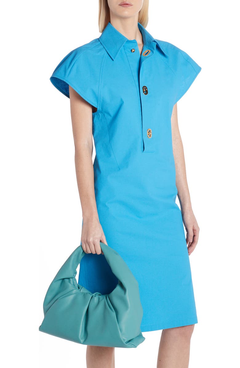 Bottega Veneta The Shoulder Pouch Calfskin Leather Hobo, Alternate, color,