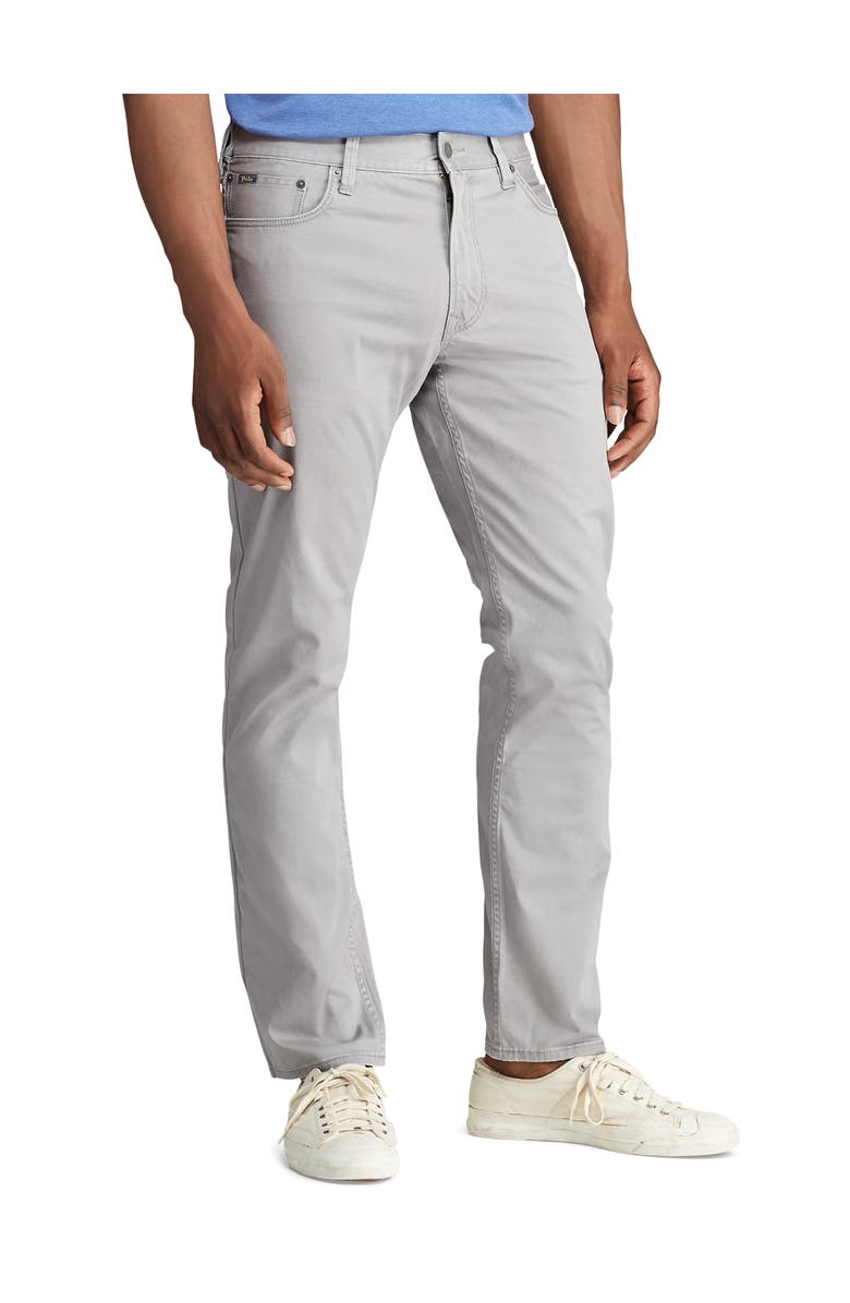 Polo Ralph Lauren Big & Tall Stretch 5-Pocket Pants, Main, color, Perfect Grey
