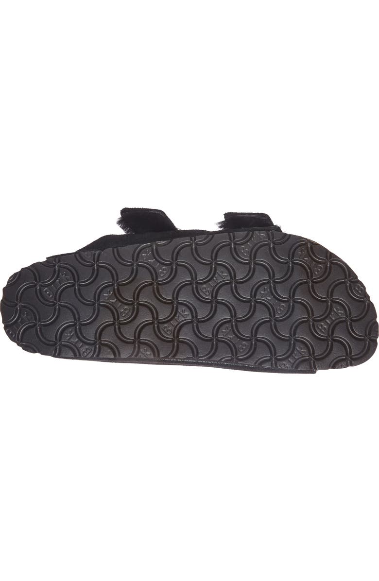 Birkenstock Arizona Genuine Shearling Lined Slide Sandal, Alternate, color,