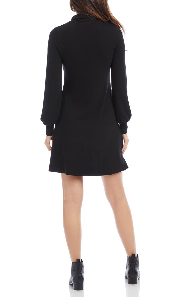 Karen Kane Drape Neck Sweater Dress, Alternate, color, 