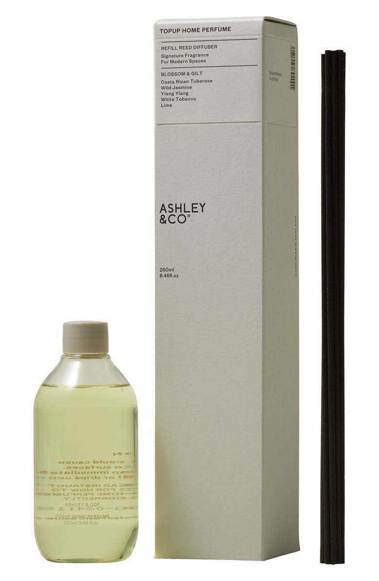 ASHLEY & CO Topup Home Perfume Reed Diffuser Refill, Main, color, Blossom Gilt
