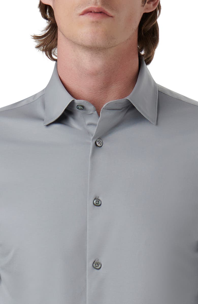 Bugatchi James OoohCotton<sup>®</sup> Button-Up Shirt, Alternate, color, 