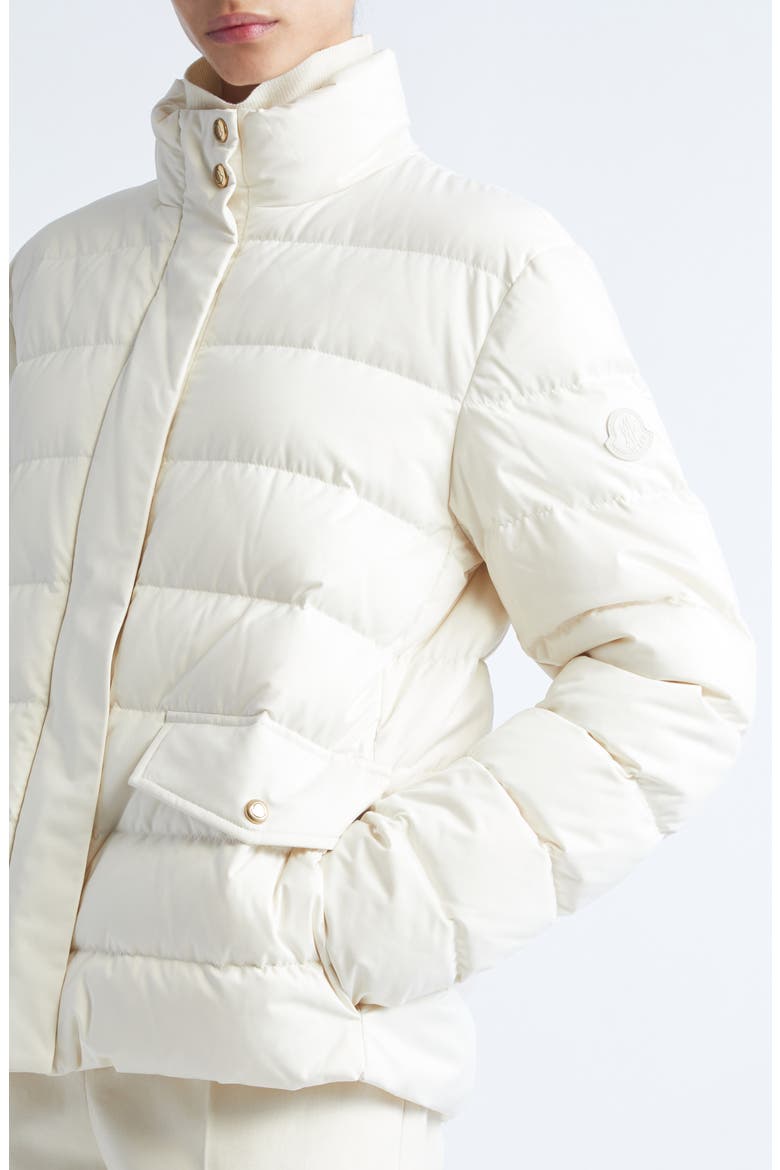 Bessettes Down Jacket, Alternate, color, PALE IVORY