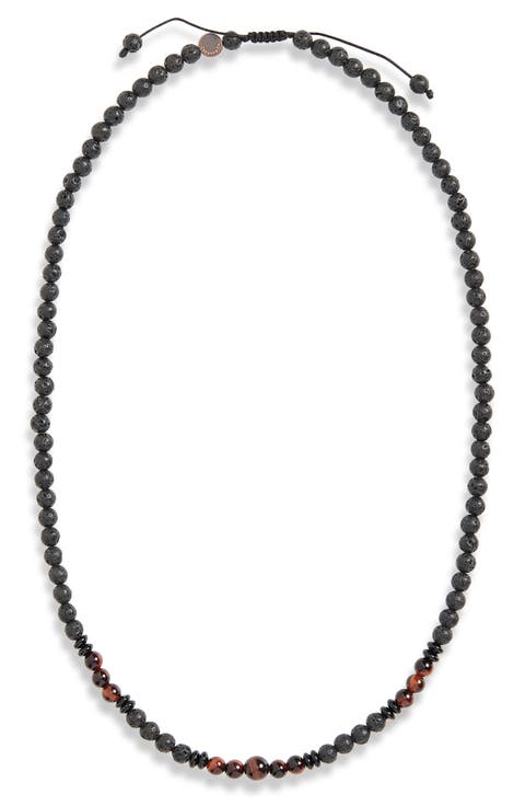 Men's Spirit Beaded Necklace