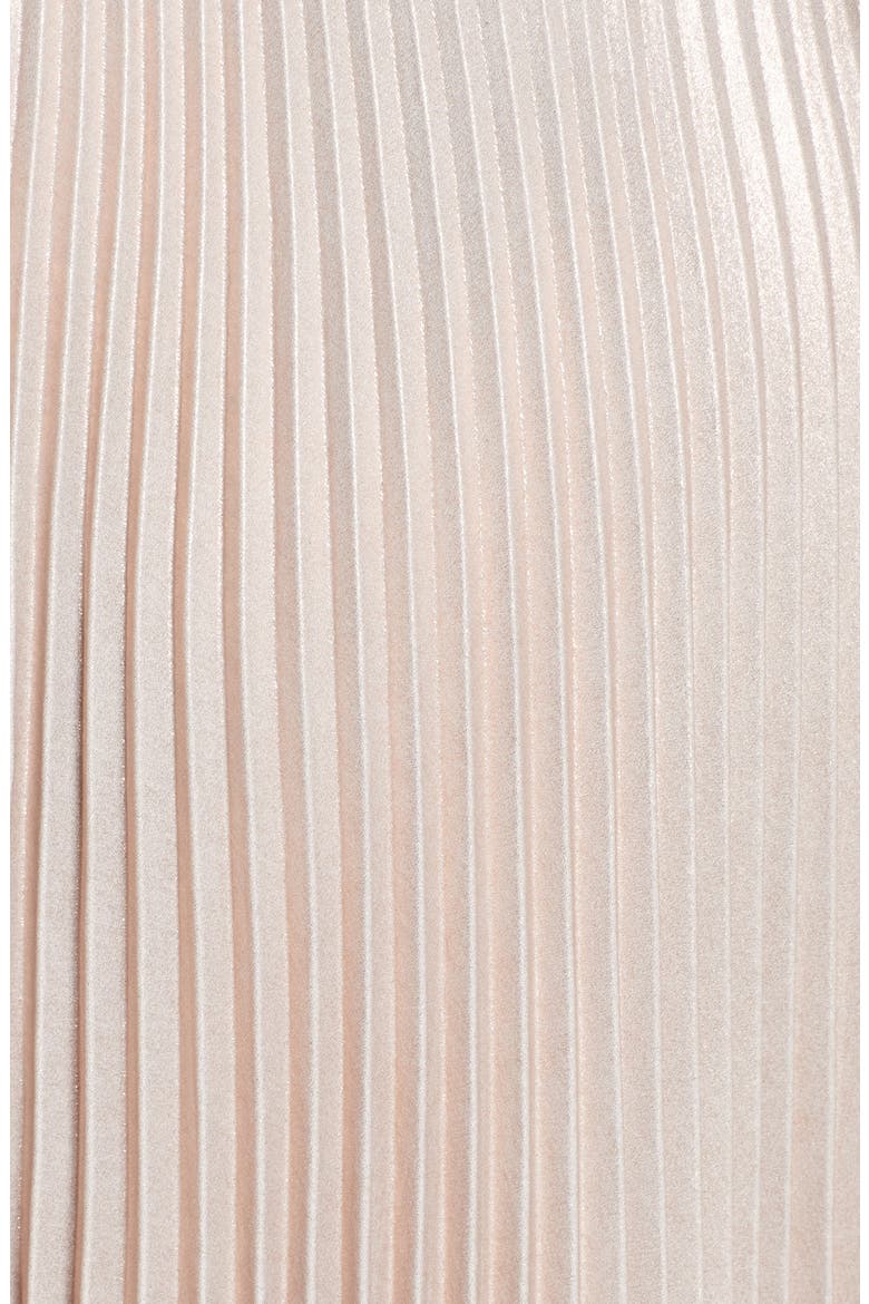 Bobby Pleated Midi Skirt, Alternate, color, ROSE