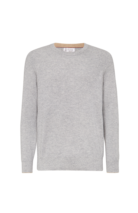 English Rib knit sweater